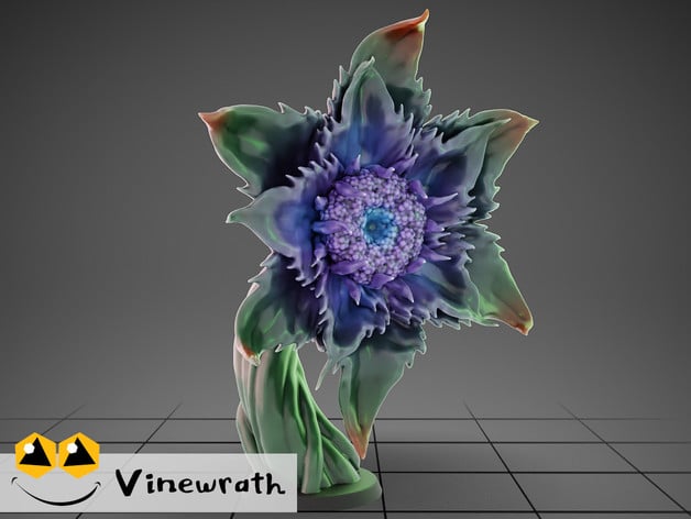 vinewrath - tabletop miniature smilingdm 3D print model - Mito3D