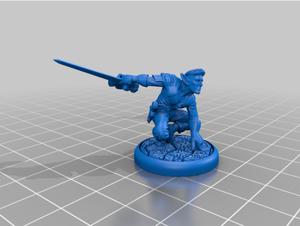 assassino duende edupopov 3d print model - Mito3D