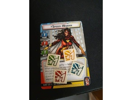 spider-woman marvel champions tokens allarin 3d print model - Mito3D