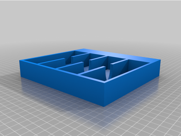 low profile edc knife tray logancardinal 3D print model - Mito3D