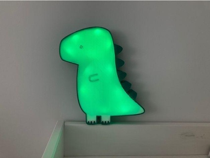 dinosaur lamp led cayetanogros 3d print model - Mito3D