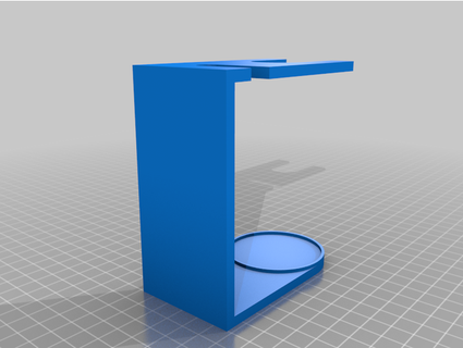 razor holder nerkdesign 3d print model - Mito3D