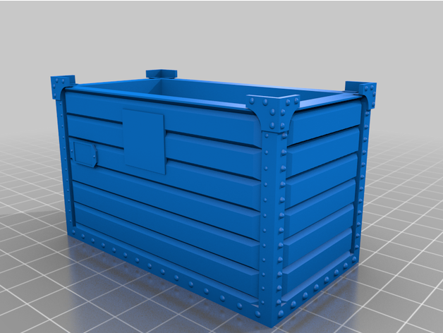Rahmen Bulk Container Gondel randymäher 3D print model - Mito3D