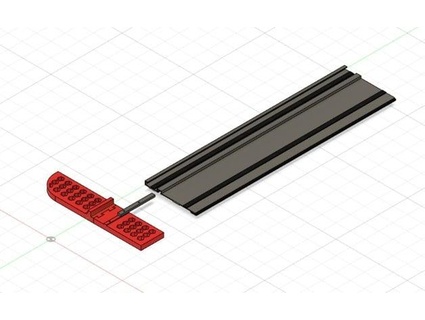 parkide rail carré équipe binario Mac 3d print model - Mito3D