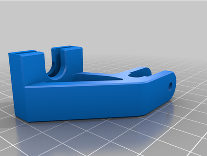 ender 3 filament roller guide 2 parts synterr 3d print model - Mito3D