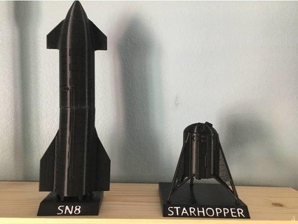 Görüntüle standlar 1 200 model roketler koklamak 3d print model - Mito3D