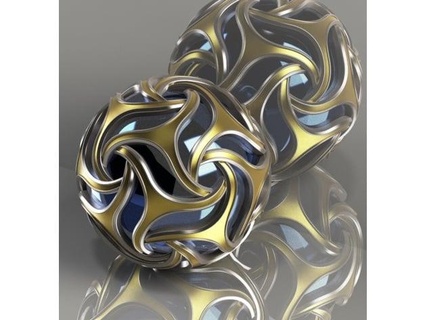 sapphire sphere buddy3design 3d print model - Mito3D