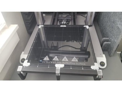 snapmaker 20 a350 creality glass top mounting brackets 310 x 310mm lob40000 3d print model - Mito3D