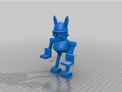bob bunny stan man1234 3d print model - Mito3D