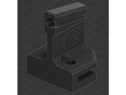 Ayudar mano filamento guía rail extrusora peste española 3d print model - Mito3D