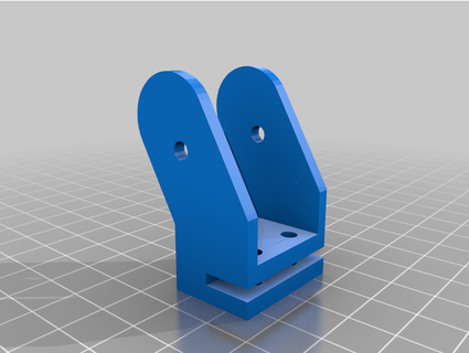 alternate filament feed bracket screws needed dmtrotter 3d print model - Mito3D