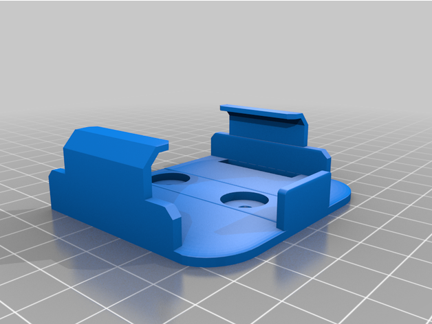monte carlo dc1 controlo remoto parede asiático 3D print model - Mito3D