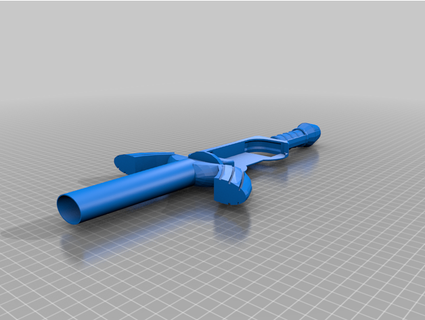 master sword collapsible joycon handle trysen 3d print model - Mito3D