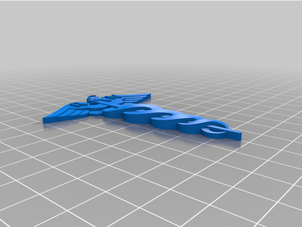 caduceus süs joymelioradesign 3d print model - Mito3D