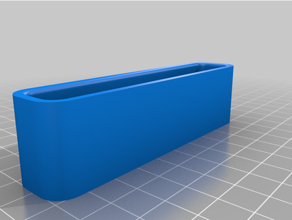 simple business card holder desk kcmagick 3d print model - Mito3D