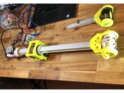 3dof robot polso in rilievo cavo continuo rotazione gouldpa 3d print model - Mito3D