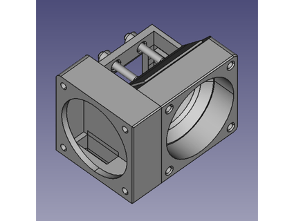 mk8 ventilador extrusora habitação 3d print model - Mito3D