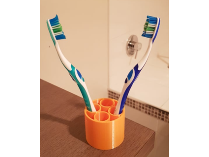 Facile brosse dents titulaire soutien samgalaxie 3d print model - Mito3D