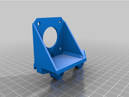 diretto guidare mounter voxelab Aquila gelo 3d print model - Mito3D