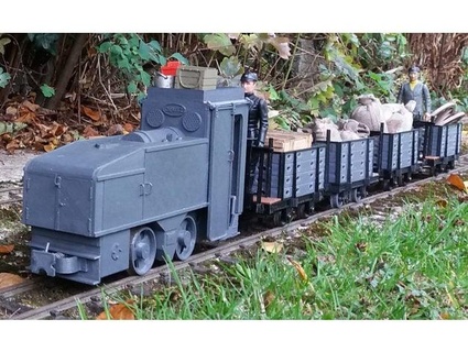 wagon convoyeur bblr 3d print model - Mito3D