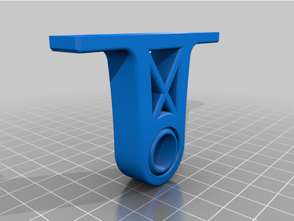 flexi hinge ristlin 3d print model - Mito3D