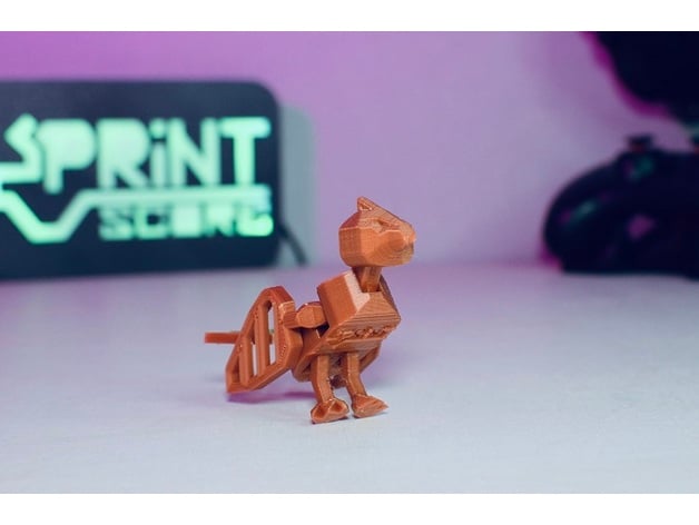 Phönix Vogel Druckergebnis 3D print model - Mito3D