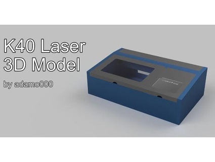 k40 co2 laser taglierina incisore cnc adamo000 3d print model - Mito3D
