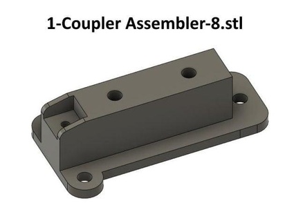 n scale coupler assembly tool sumner 3d print model - Mito3D
