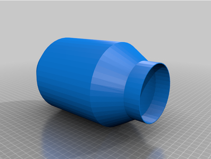 4 inch exhaust fan silencer ivanlivov 3d print model - Mito3D
