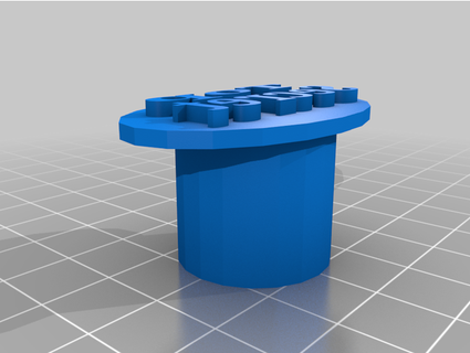 top secret stamp 3dprinting 101 3d print model - Mito3D