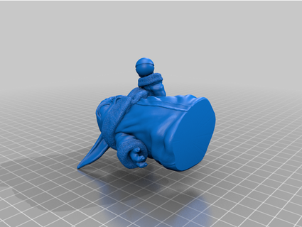 Baby Yoda Ball lukecedric 3d print model - Mito3D
