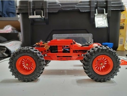 scx24 12 wheels surewhynot 3d print model - Mito3D