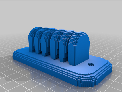less holes cable manager giantaxolotls 3d print model - Mito3D