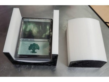 foil card de-curler theweezel 3d print model - Mito3D