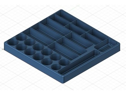tig organizador geriátrico 3d print model - Mito3D