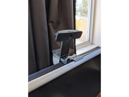 Webcam montieren Monitor Licht Bar asharpe 3d print model - Mito3D