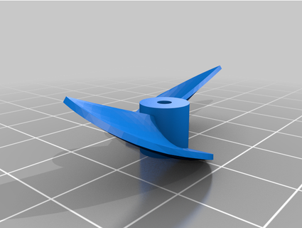 rc Boot Propeller lächelnde Wirkung 3d print model - Mito3D