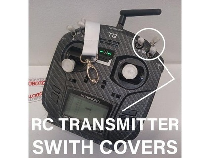 rc transmitter switch covers zencomputerarts 3d print model - Mito3D