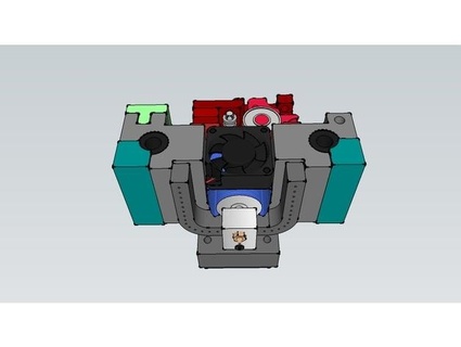 Roboter r1+ Wagen Extruder Shingabiss 3d print model - Mito3D
