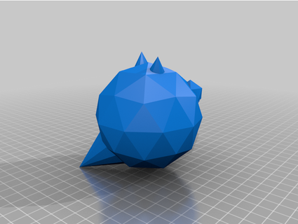 low poly woff hilda incognito crafts 3d print model - Mito3D