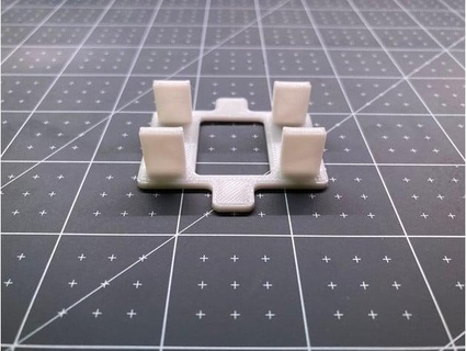 deck cards stand 20mm depth bigfoott 3d print model - Mito3D