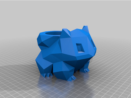 mate bulbasaur clari 3d print model - Mito3D
