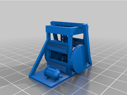 tt bois moulin verticale vice 3d print model - Mito3D