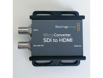 black magic sdi hdmi converter bracket vipergears 3d print model - Mito3D