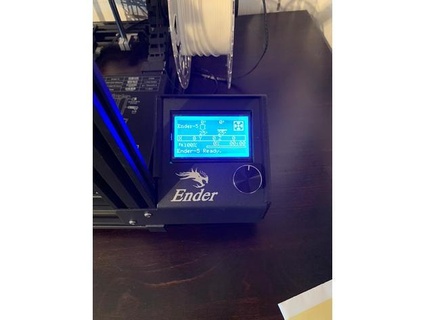Realität Ender 5 lcd Startseite Mantel verschiebbar Himbeere pi 3 b+ montieren + Ventilator 3d print model - Mito3D