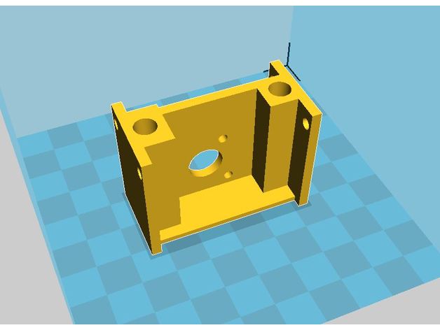 easythreed x1 base z racoonx 3D print model - Mito3D