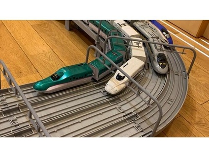 quad track overpass rail hjfuji 3d print model - Mito3D