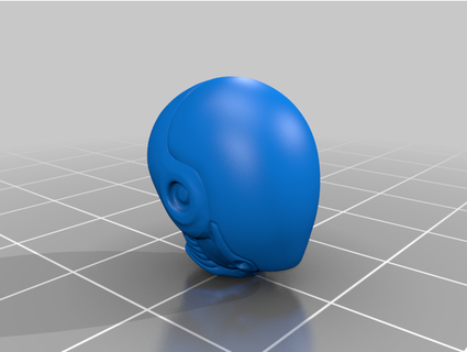 space helmet zaracdos 3d print model - Mito3D
