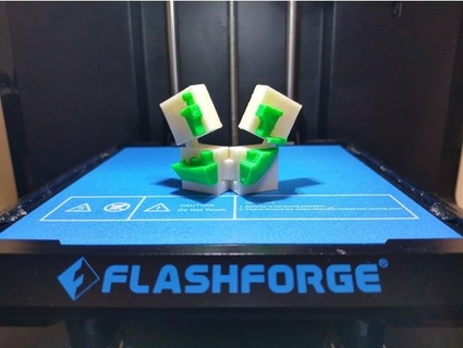 Unendlichkeit Quadrat zappeln anpassbar druckt Ort cr4yfish3d 3d print model - Mito3D