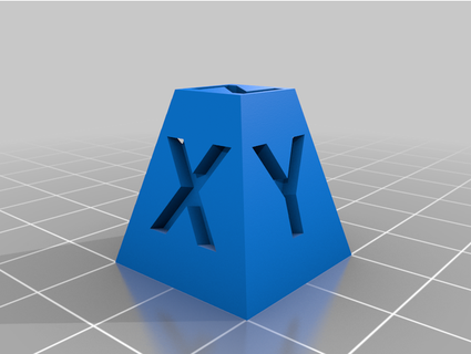 test cube myzecri 3d print model - Mito3D